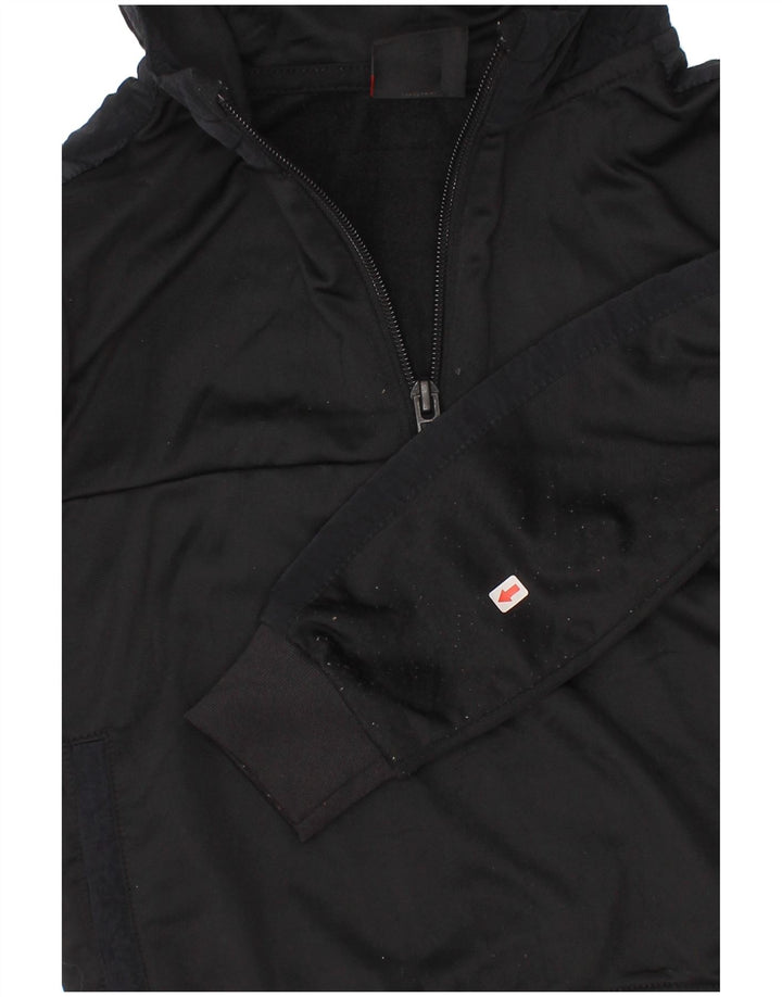 Джемпер с капюшоном Jordan для мальчиков на 2–3 года, черный полиэстер