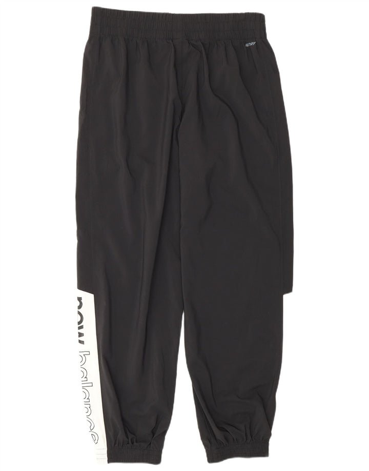 Мужской спортивный костюм New Balance с рисунком, средний черный, полиэстер с цветными блоками