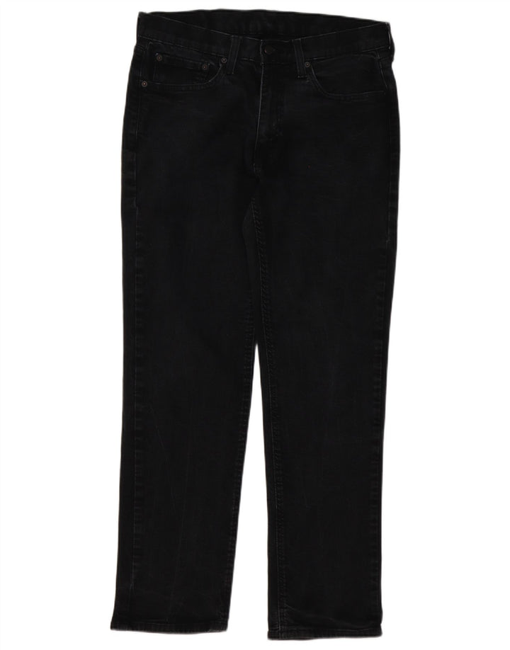 Мужские зауженные джинсы Levi's 541 W34 L32, черный хлопок