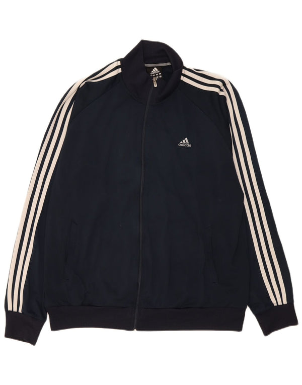 Мужская спортивная куртка Adidas Clima 365, большая темно-синяя полиэстер
