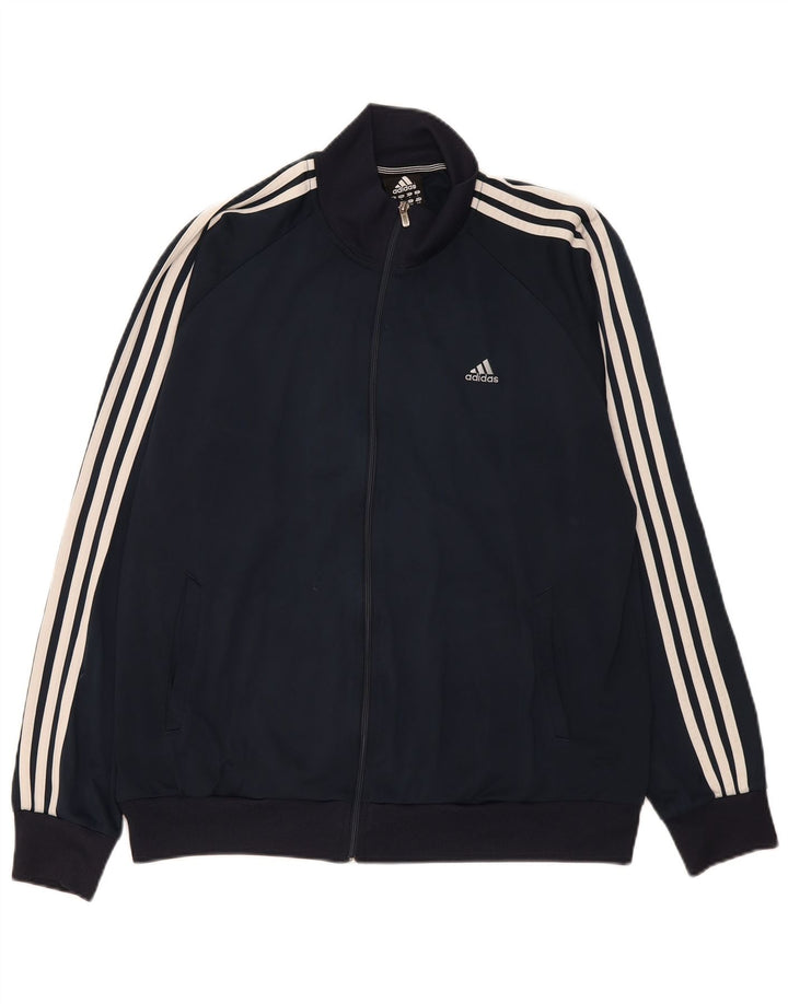 Мужская спортивная куртка Adidas Clima 365, большая темно-синяя полиэстер