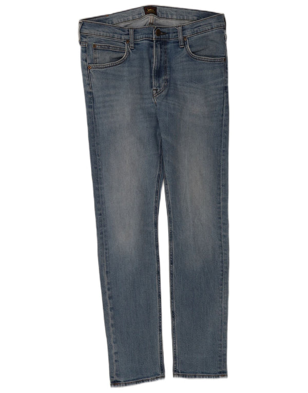 Мужские джинсы Lee Luke Slim W32 L32, синий хлопок