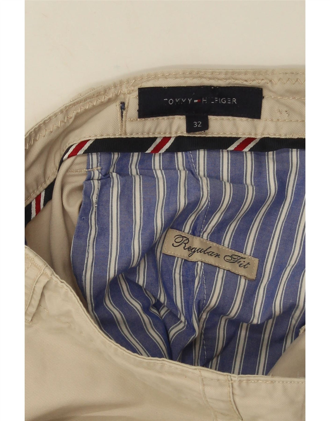 Мужские шорты чинос Tommy Hilfiger Regular Fit W32, средний бежевый