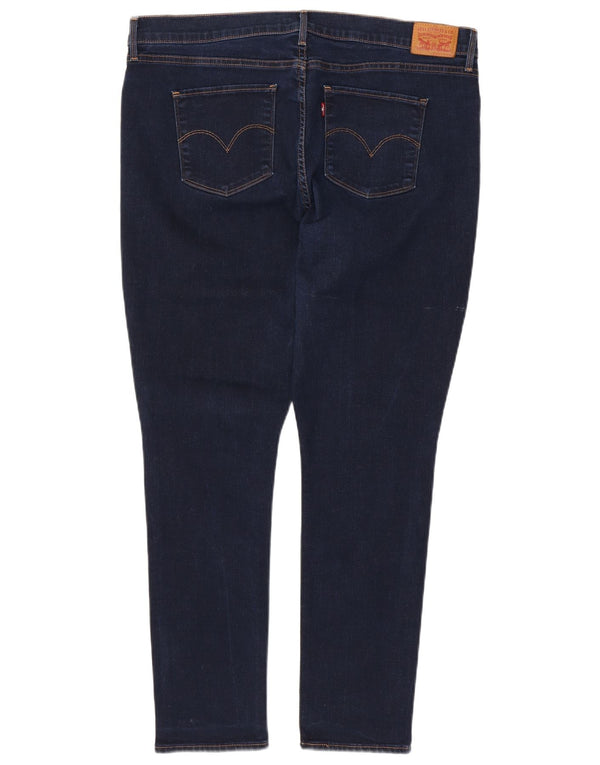 Женские джинсы скинни LEVI'S 311 Shaping W34 L30 Темно-синие, хлопок