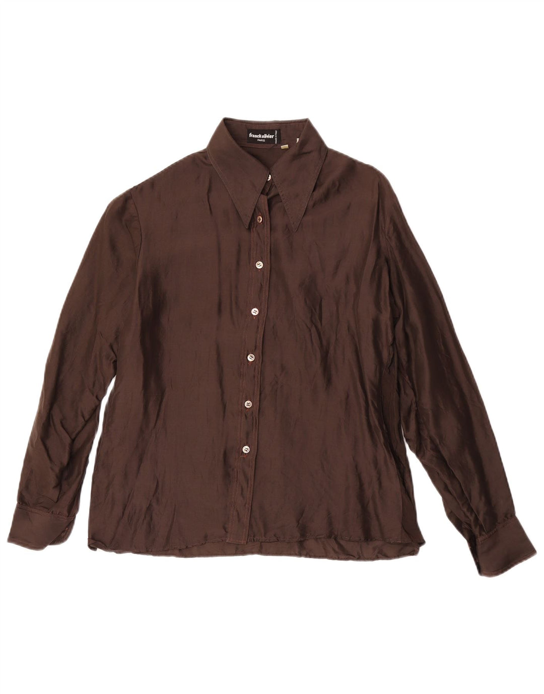 Рубашка женская Franck Olivier IT 44 Medium Brown