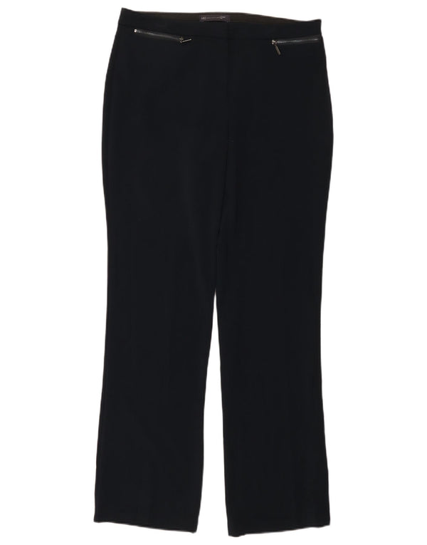 Женские повседневные брюки Marks & Spencer UK 12 Medium W32 L30 Темно-синие