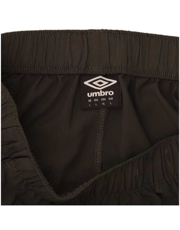 Мужские шорты для плавания Umbro, большие размеры, цвет хаки, полиэстер