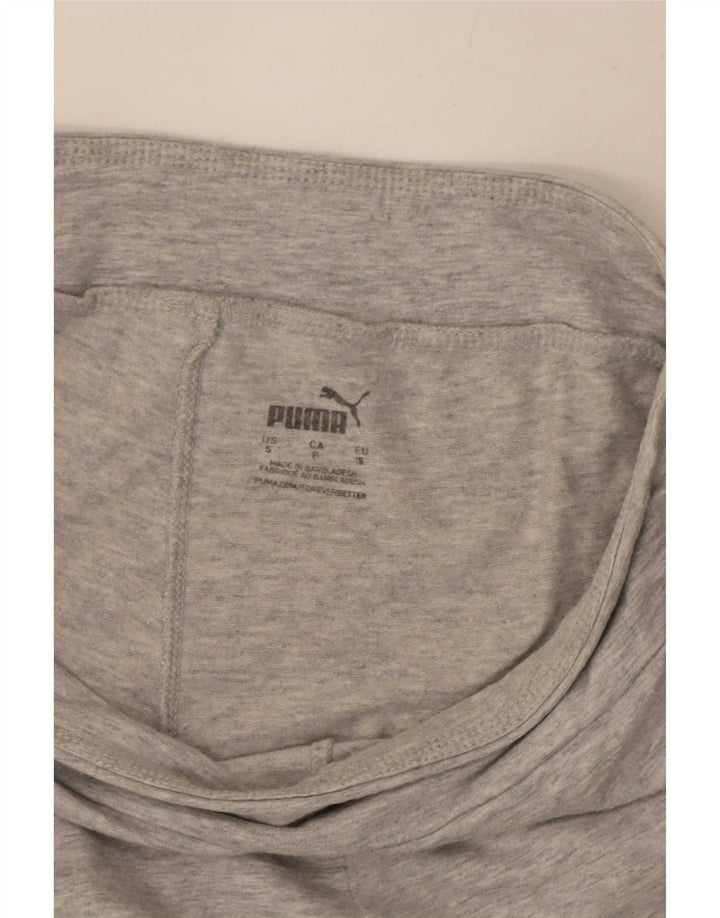 Женские леггинсы Puma UK 8, маленькие серые хлопковые крапинки