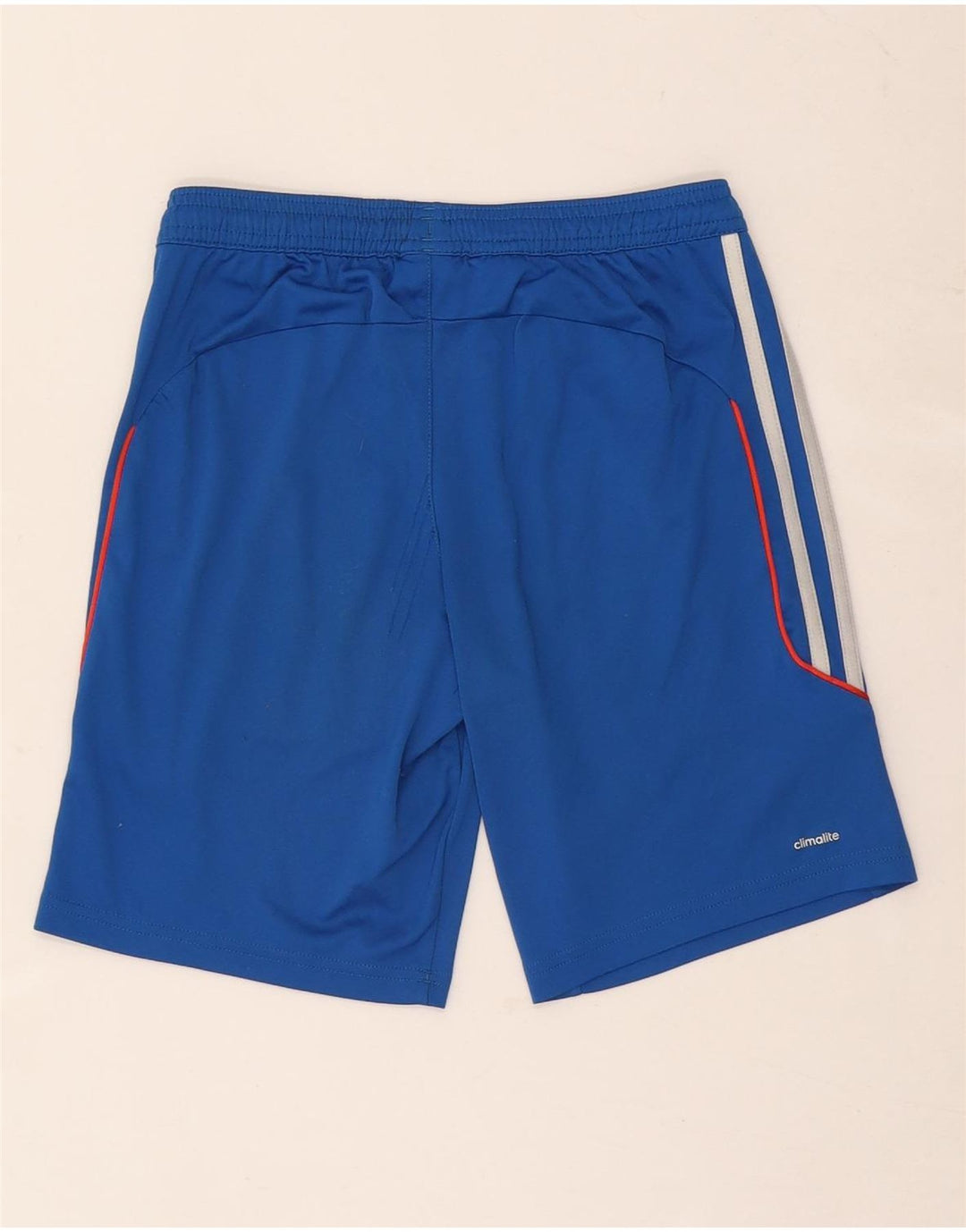 Спортивные шорты Adidas Climalite для мальчиков 9-10 лет, синие, полиэстер