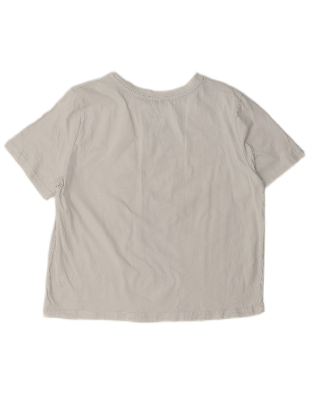 Женская футболка оверсайз с рисунком Zara Top UK 10, маленькая белая