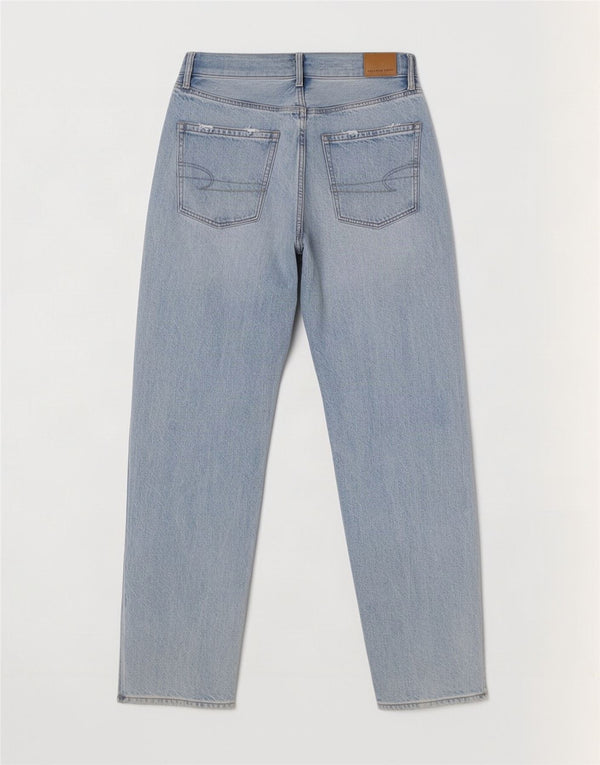 Женские зауженные джинсы American Eagle UK 8, маленькие W28 L30, синие, хлопок