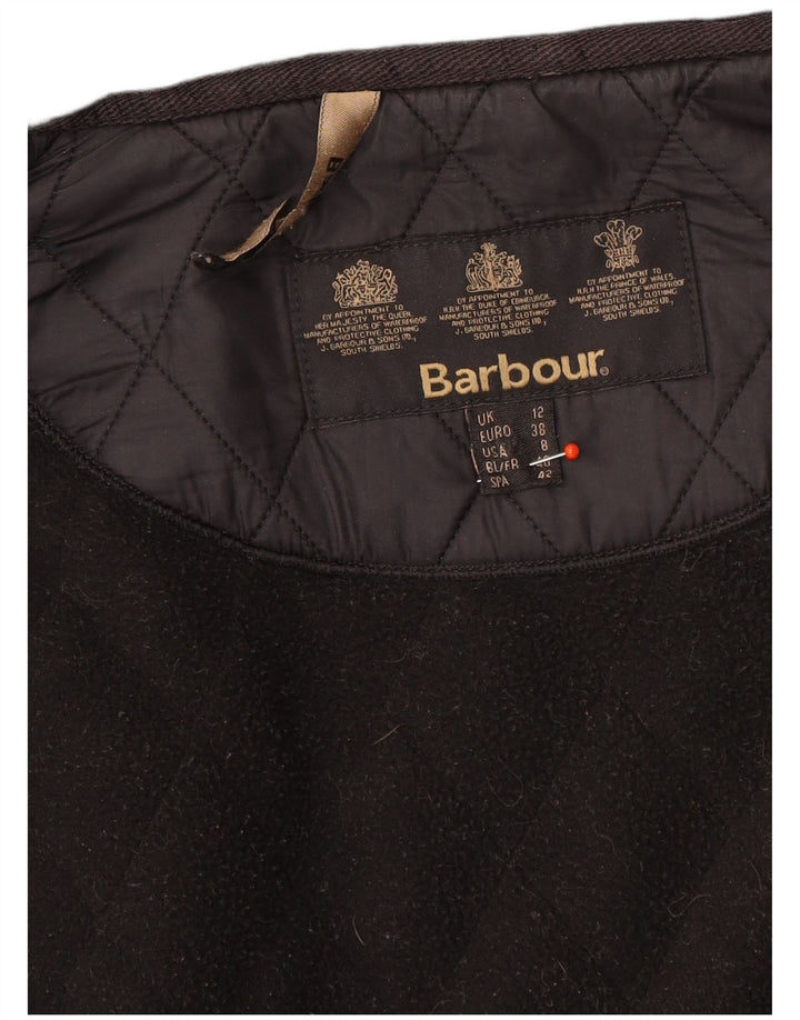 Женская стеганая куртка Barbour UK 12, средний черный