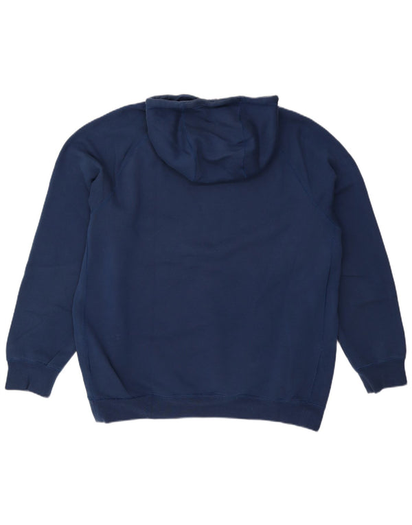 Мужской джемпер с капюшоном NIKE Air с графическим рисунком XL, темно-синий, хлопок