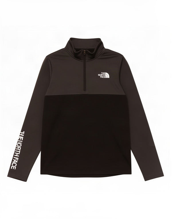Пуловер с рисунком The North Face для мальчиков, спортивный костюм, топ 11–12 лет, большой серый цвет