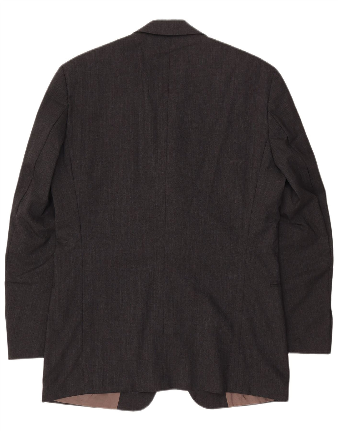 Мужской пиджак на 3 пуговицах HUGO BOSS UK 40, большой серый, шерстяной