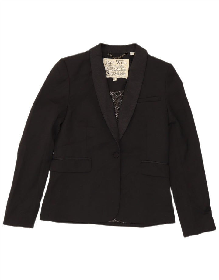 Женский блейзер Jack Wills University Outfitters UK 10, маленький черный
