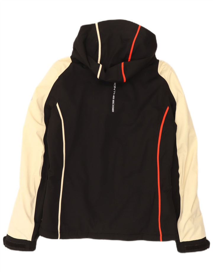 Женская лыжная куртка On the Edge с капюшоном IT 44 Medium Black Colorblock
