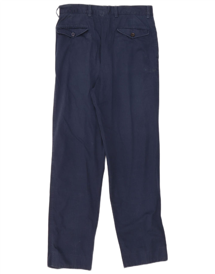 Мужские прямые костюмные брюки Belfe & Belfe Medium W32 L32 Темно-синие