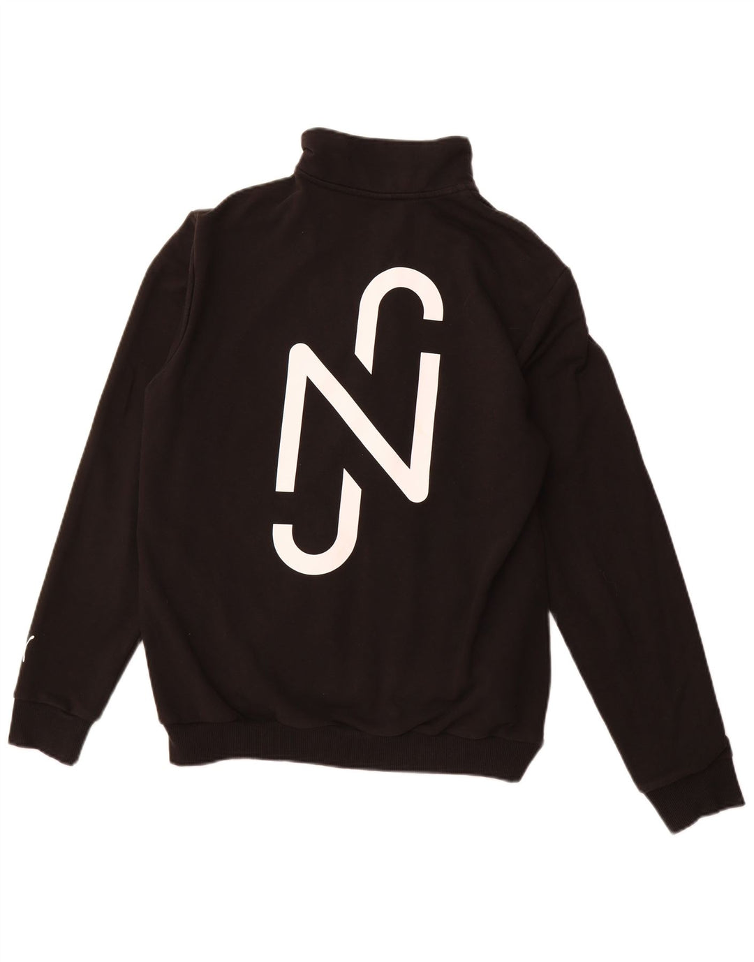 Мужская спортивная куртка с графическим рисунком PUMA, большая черная