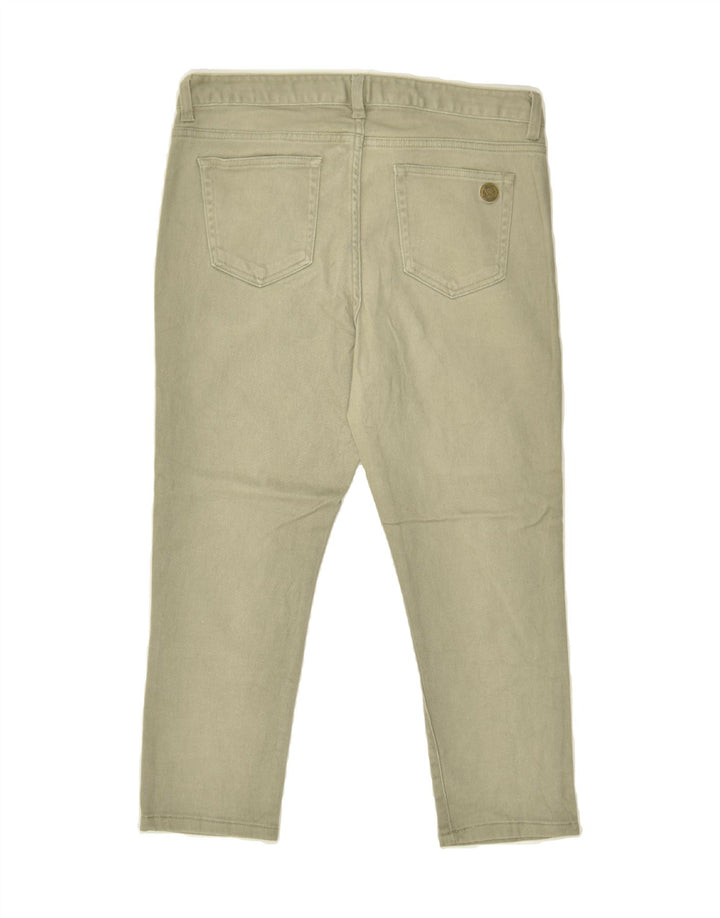 MICHAEL KORS Womens Cropped Skinny Cropped Jeans US 8 Medium W30 L22 Grey | Vintage Michael Kors | Thrift | Second-Hand Michael Kors | Used Clothing | Messina Hembry 