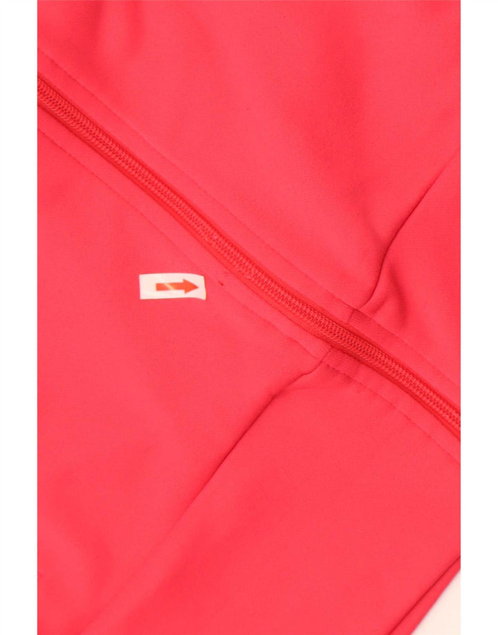Женский спортивный костюм Adidas Top Jacket UK 16, большой розовый полиэстер