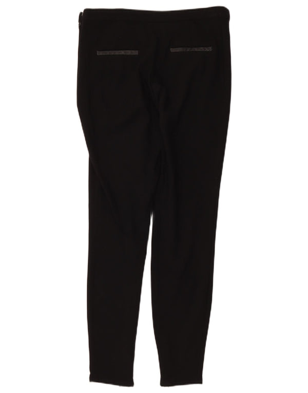 Massimo Dutti Женские узкие костюмные брюки EU 38 Small W28 L27 Черные вискозы