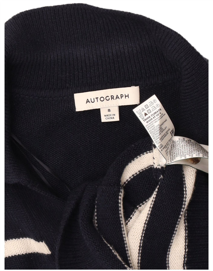 Женский кардиган с автографом Marks & Spencer, Великобритания, 8, маленький, темно-синий