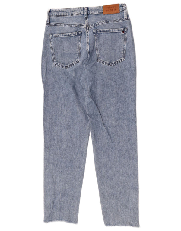 Женские укороченные зауженные джинсы Tommy Hilfiger Gramercy W27 L25, синий хлопок