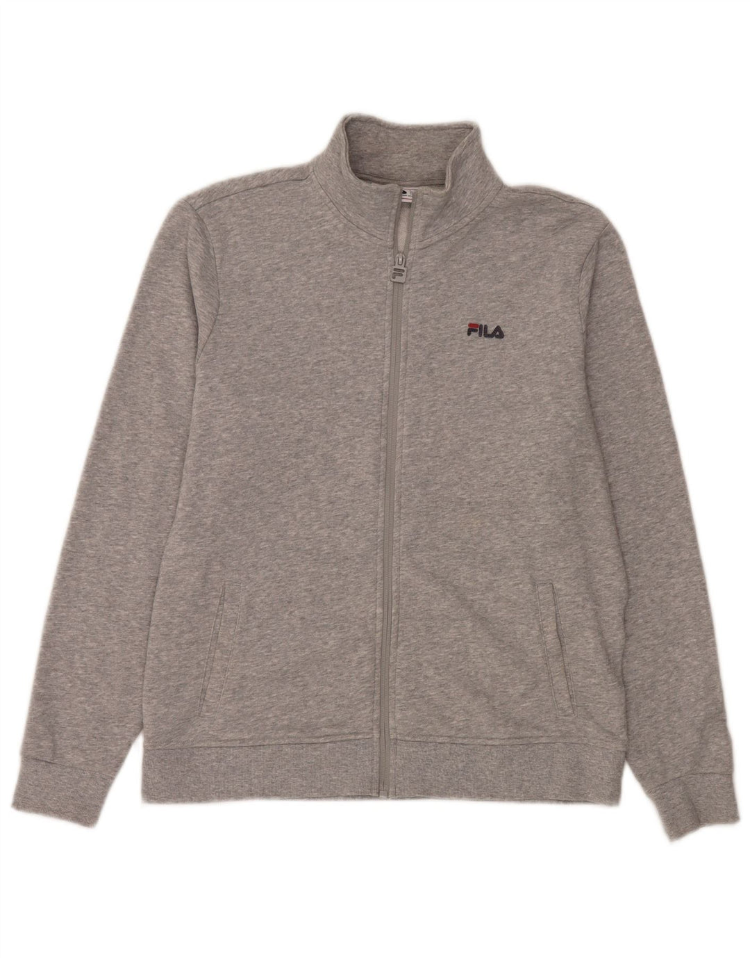 Fila Женский спортивный костюм Top Jacket UK 14 Средне-серый хлопок