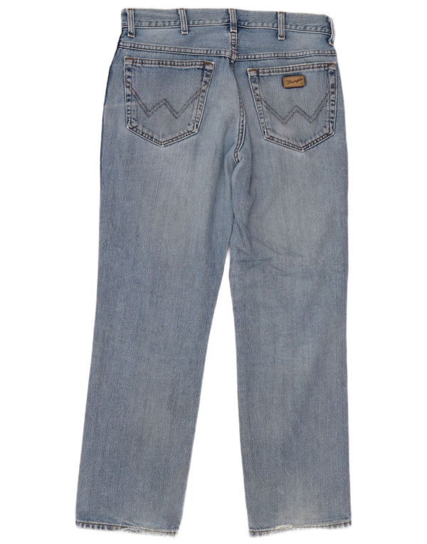 Мужские прямые джинсы Wrangler W33 L30 синие, хлопок