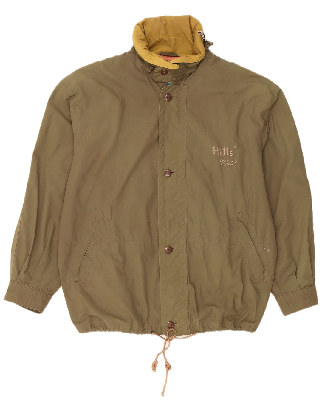 Мужская куртка-бомбер Stratos UK 40, большой цвет хаки, полиэстер