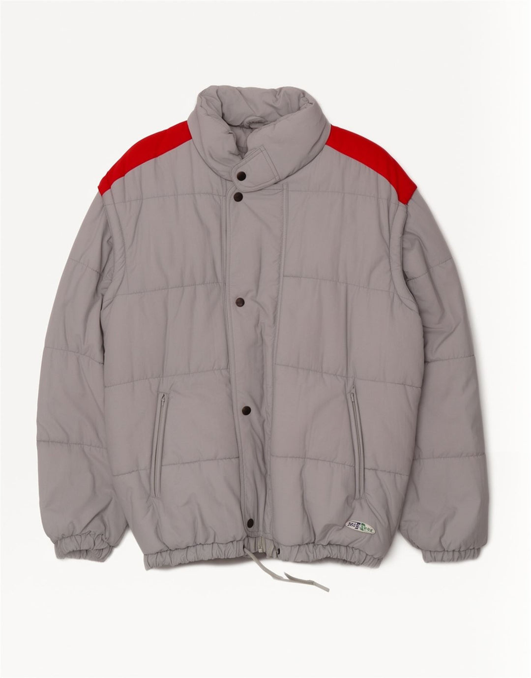 MCROSS Мужская стеганая куртка IT 48 Medium Grey Полиамид