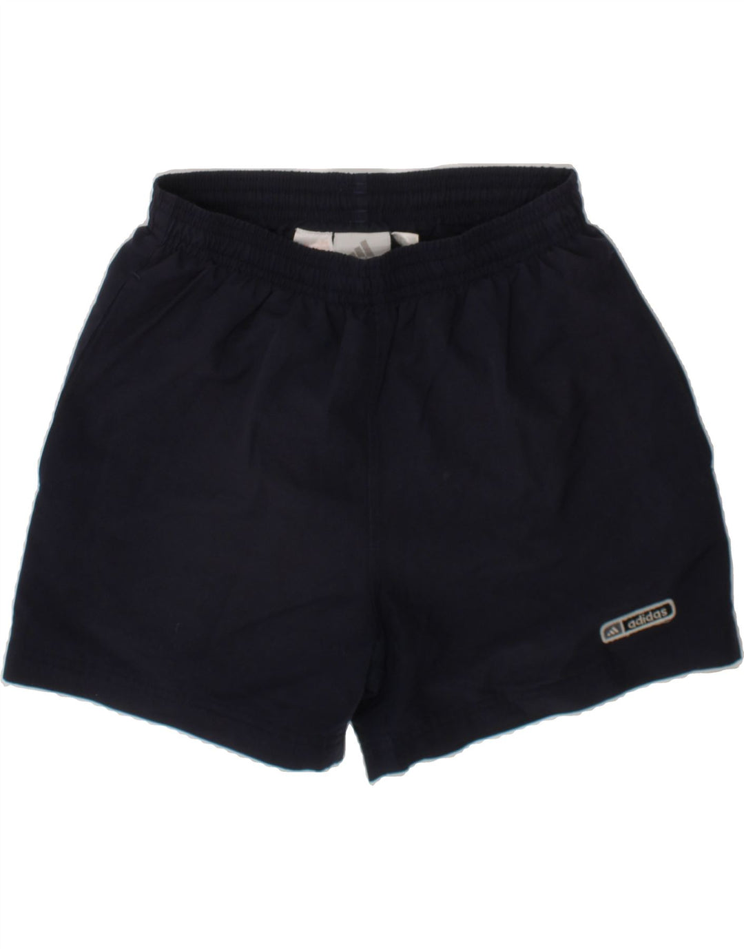 ADIDAS Boys Sport Shorts 11-12 Years  Navy Blue Polyester Vintage Adidas and Second-Hand Adidas from Messina Hembry 