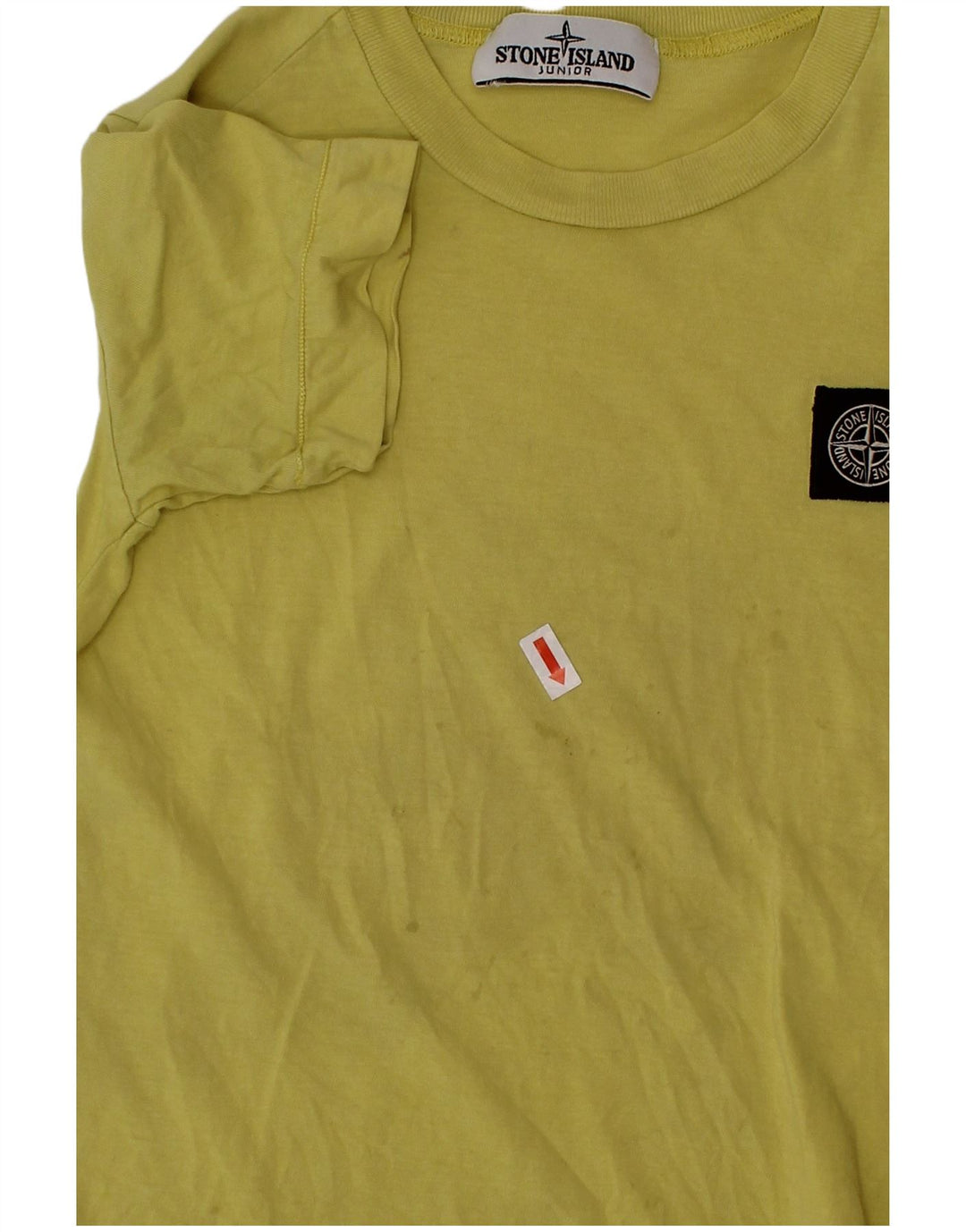 Футболка STONE ISLAND для мальчиков, 3-4 года, зеленая