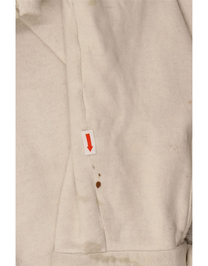 Мужская куртка-бомбер VINTAGE с графическим рисунком UK 44 2XL, бежевая полосатая шерсть