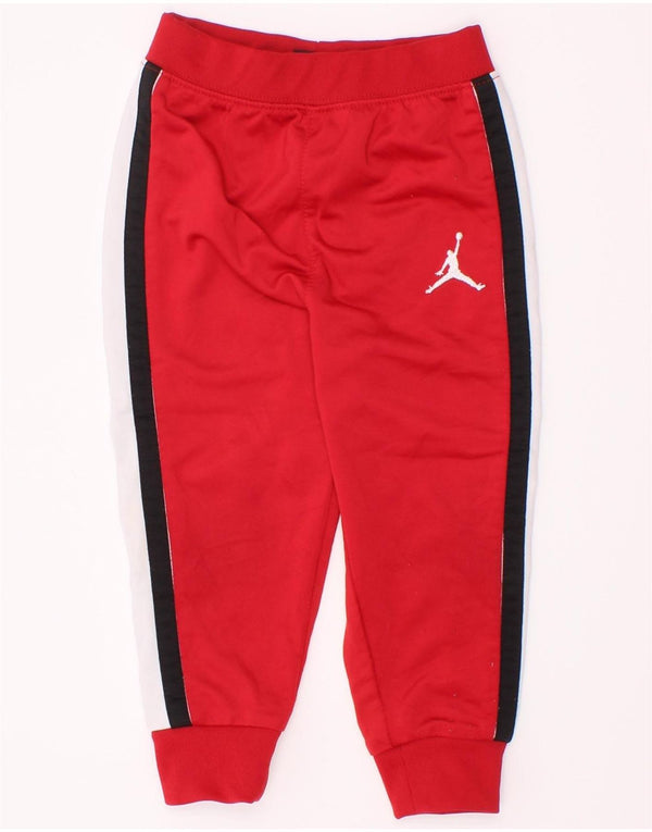 Спортивные брюки Jordan Baby Boys Joggers 12–18 месяцев, красные цветные блоки