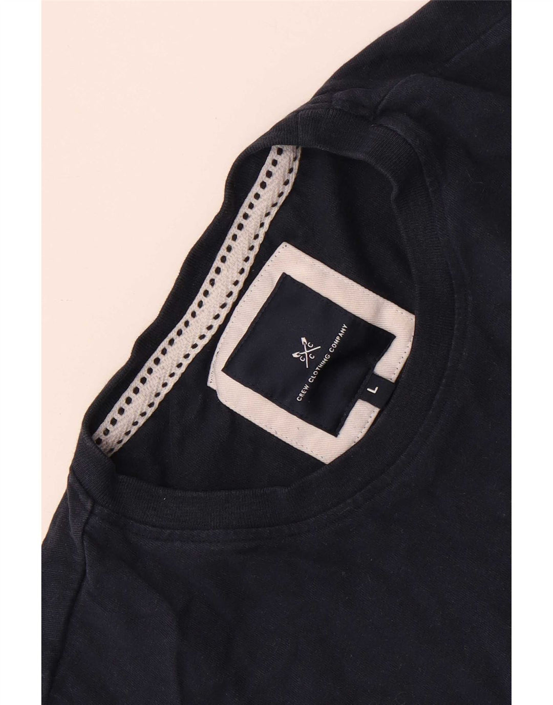 Crew Clothing Женская футболка большого размера, темно-синяя