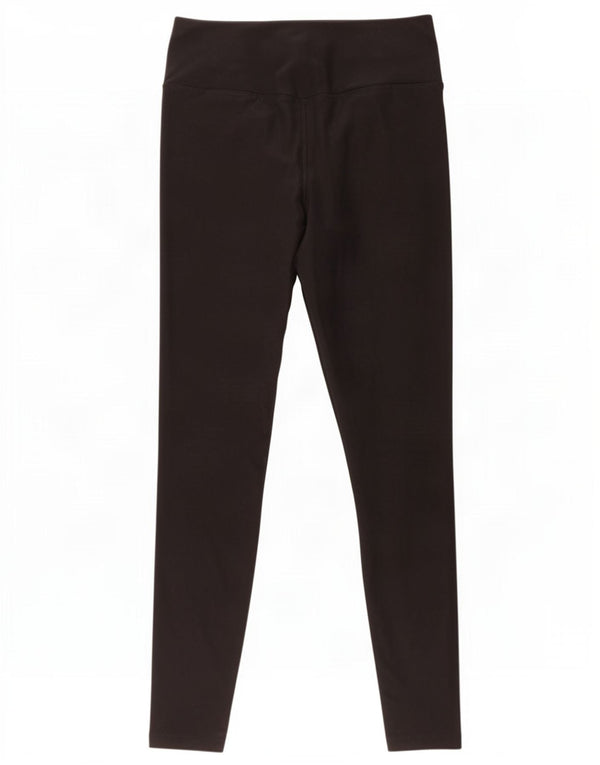 Женские леггинсы Nike Dri Fit UK 10, маленькие черные полиэстер