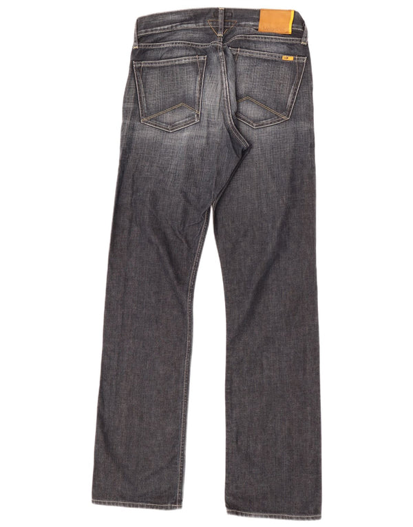 Meltin' Pot Womens Straight Jeans W31 L34 Blue Cotton