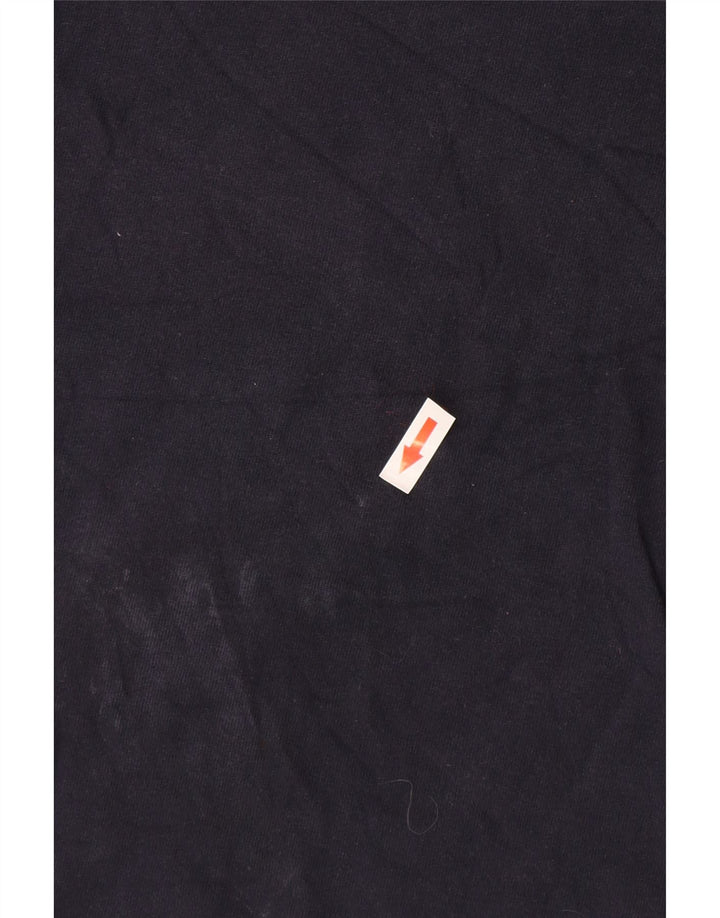 Мужская футболка Jack Wills Top XL темно-синего цвета из хлопка