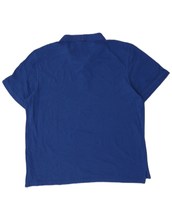 Мужская рубашка-поло стандартного кроя Pierre Cardin 3XL, синяя, хлопок