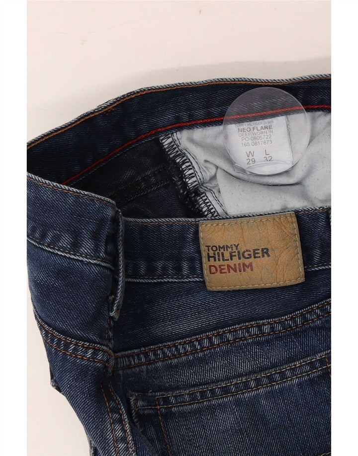Женские расклешенные джинсы Tommy Hilfiger W29 L32, синий хлопок