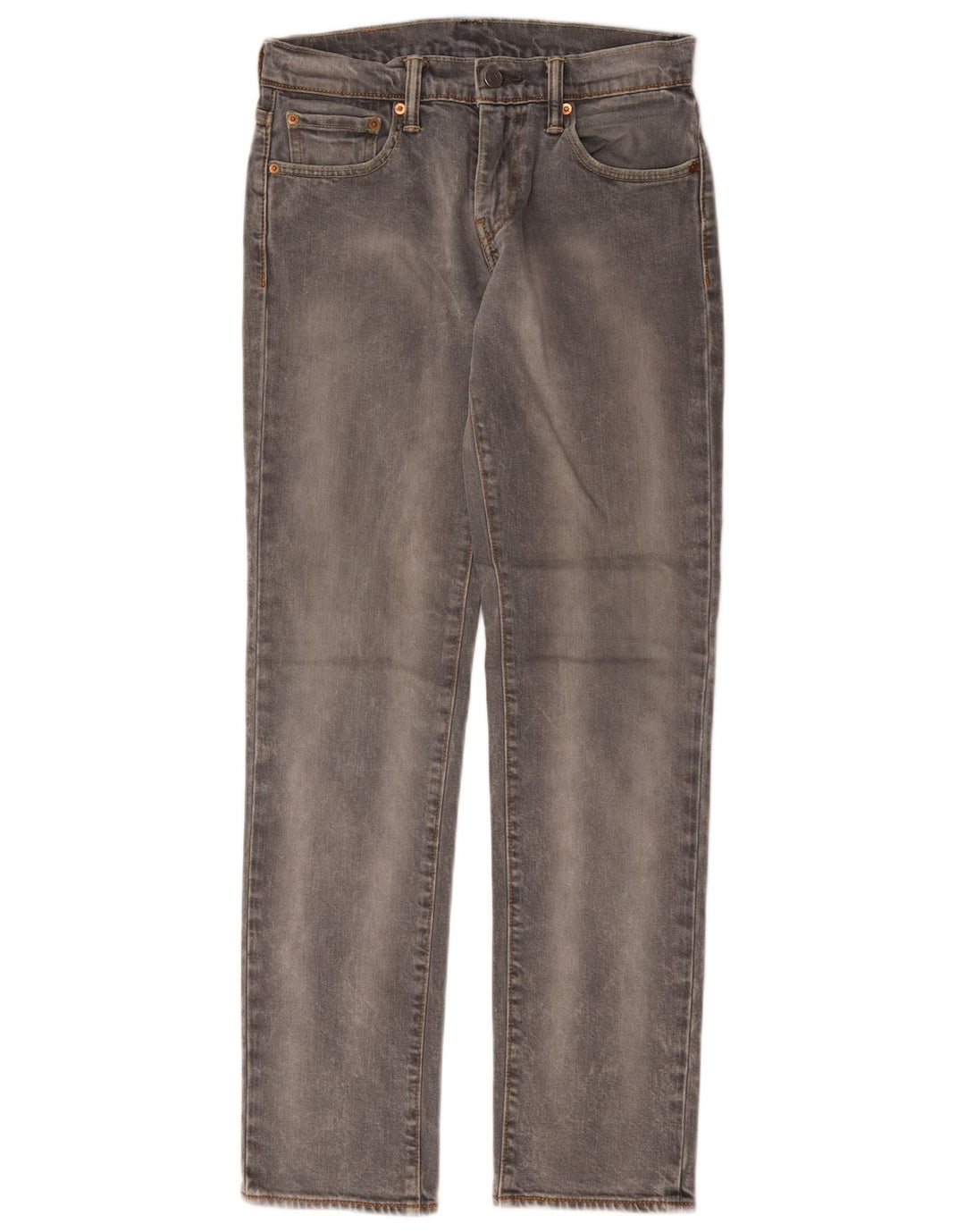 Мужские джинсы Levi's Slim 511 W28 L32 Серые хлопковые