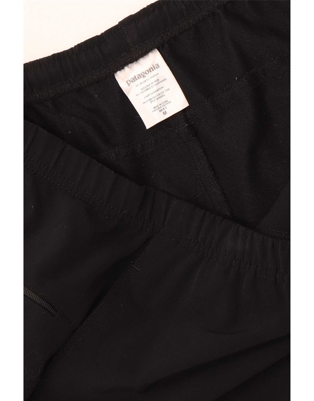 Мужские прямые брюки карго Patagonia Medium W32 L32, черный нейлон