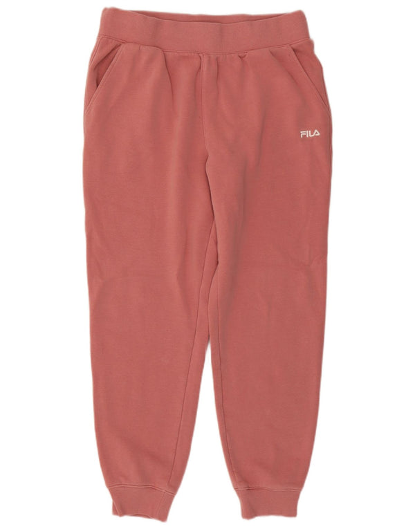 Женские спортивные брюки Fila Joggers UK 14, большие розовые, хлопок