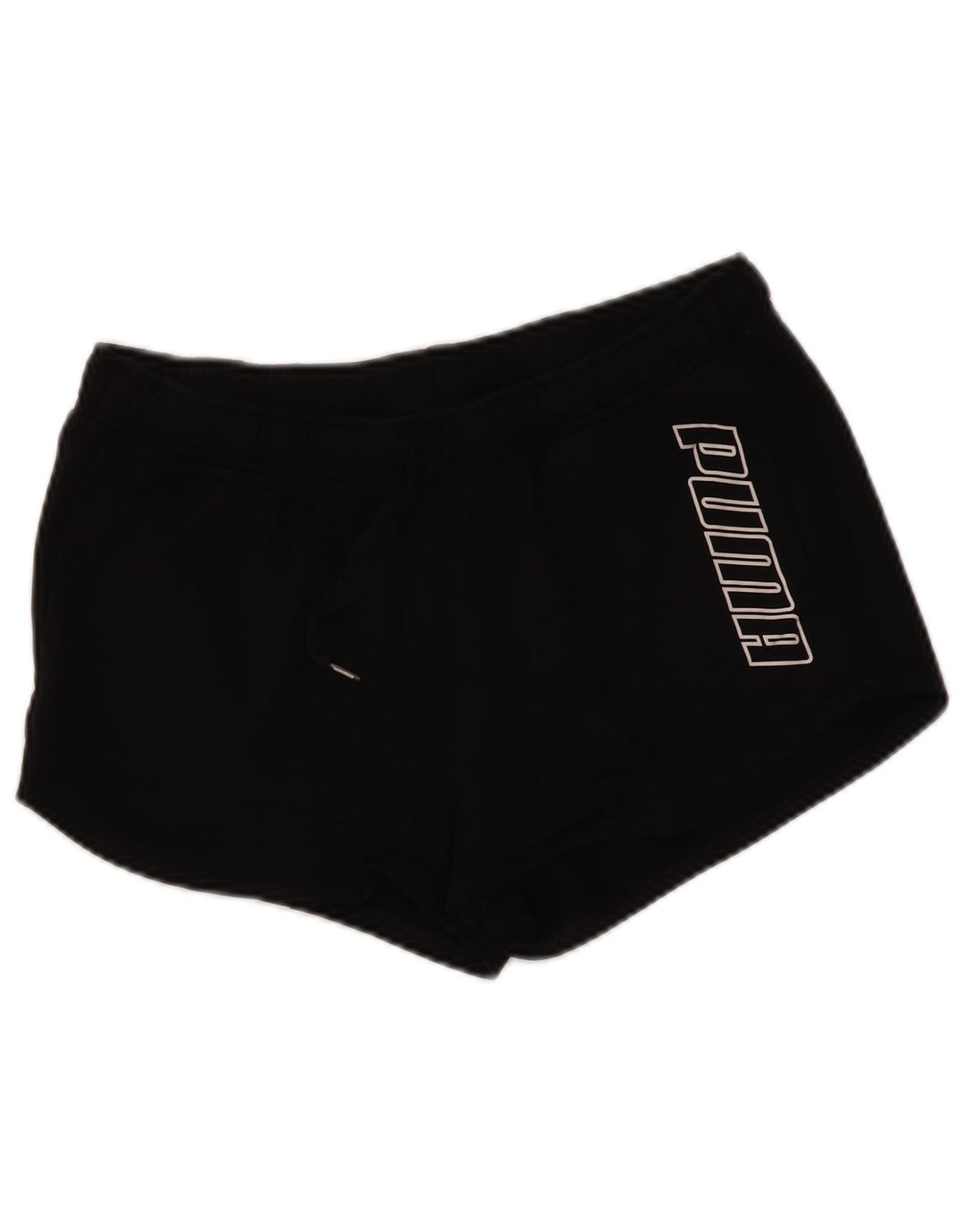 Женские спортивные шорты PUMA UK 14, большие черные из полиэстера