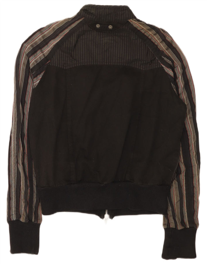 Мужской бомбер CNC COSTUME NATIONAL IT 36, маленький хлопок в черную полоску