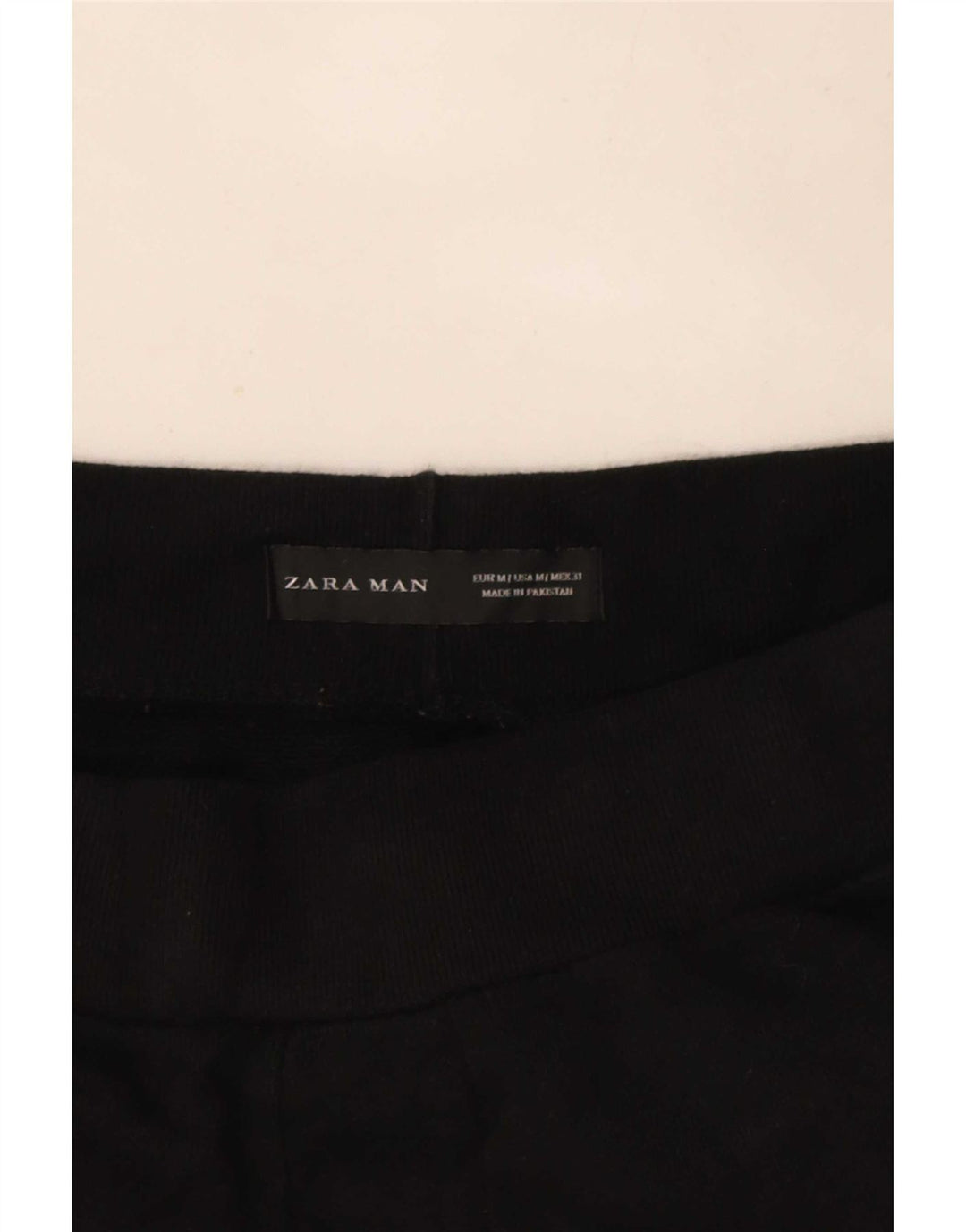 Мужские спортивные брюки Zara, джоггеры, средний черный, полиэстер