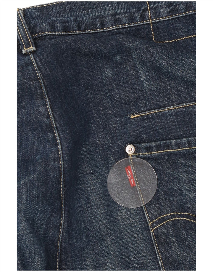 Мужские прямые джинсы Levi's W36 L32 темно-синие
