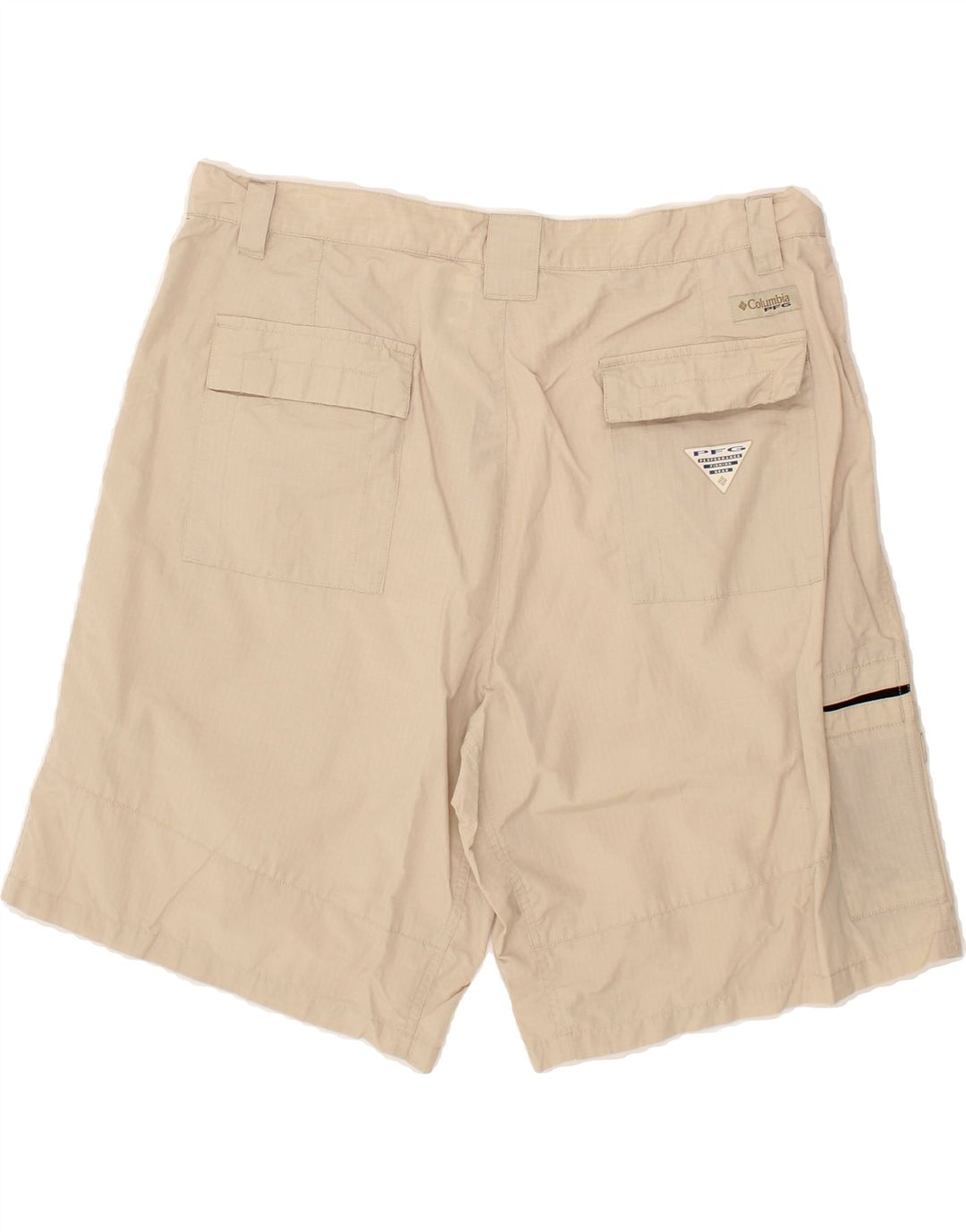 COLUMBIA Mens Cargo Shorts W38 XL Beige Cotton Vintage Columbia and Second-Hand Columbia from Messina Hembry 